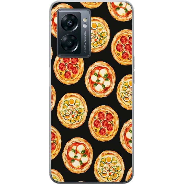 Mobiele hoes voor OnePlus Nord N300 met Pizza ontwerp in de groep SMARTPHONE & TABLETS / Mobielbescherming / OnePlus bij TP E-commerce Nordic AB (A57540)