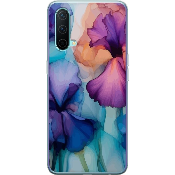 Mobiele hoes voor OnePlus Nord CE 5G met Magische bloemen ontwerp in de groep SMARTPHONE & TABLETS / Mobielbescherming / OnePlus bij TP E-commerce Nordic AB (A57584)