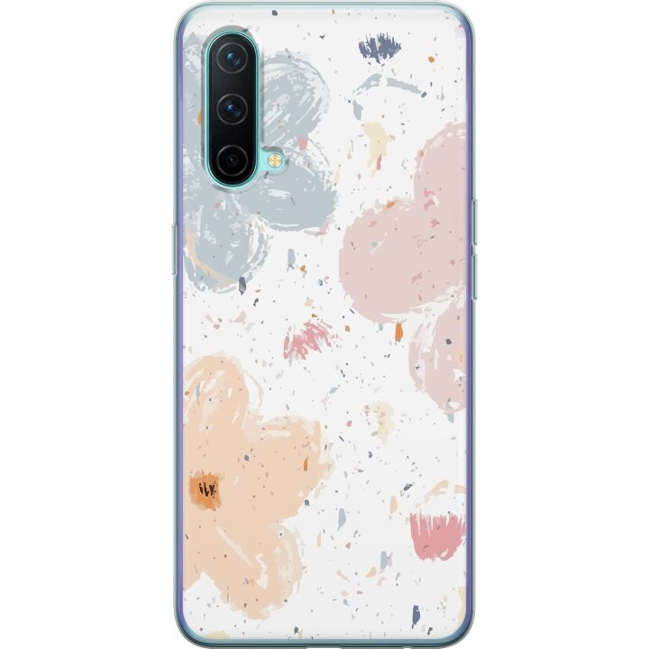 Mobiele hoes voor OnePlus Nord CE 5G met Bloemen ontwerp in de groep SMARTPHONE & TABLETS / Mobielbescherming / OnePlus bij TP E-commerce Nordic AB (A57593)