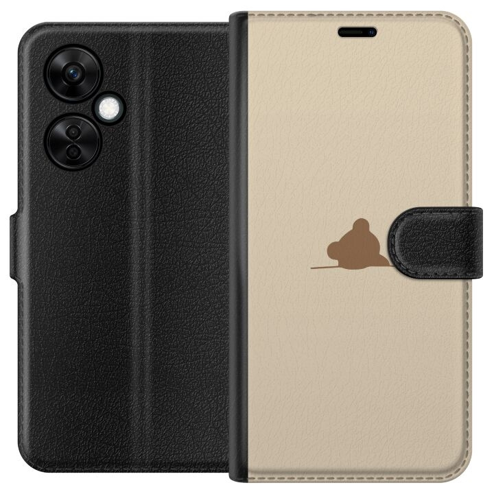 Portemonnee-hoesje voor OnePlus Nord CE3 met Nalle ontwerp in de groep SMARTPHONE & TABLETS / Mobielbescherming / OnePlus bij TP E-commerce Nordic AB (A57682)