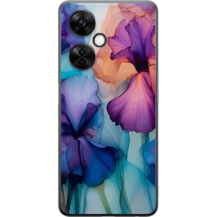 Mobiele hoes voor OnePlus Nord CE3 met Magische bloemen ontwerp in de groep SMARTPHONE & TABLETS / Mobielbescherming / OnePlus bij TP E-commerce Nordic AB (A57692)