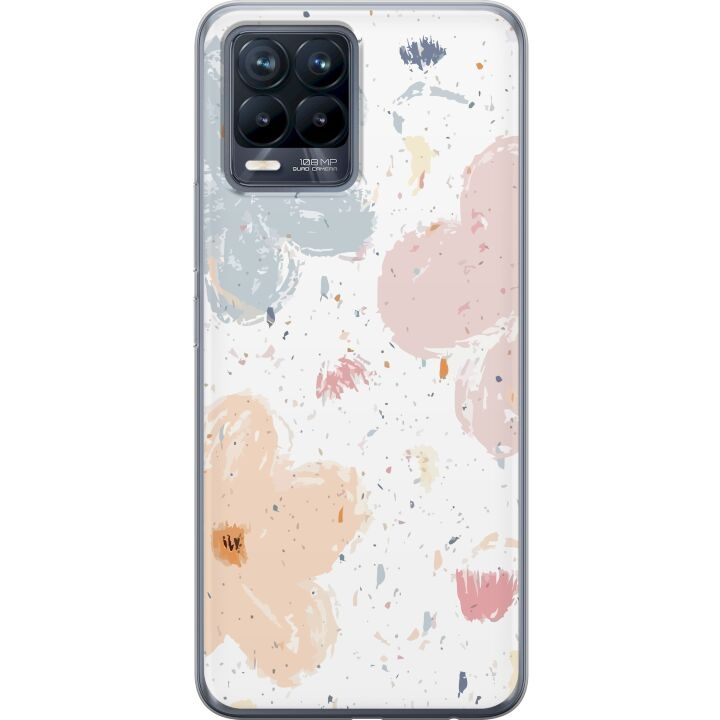 Mobiele hoes voor Realme 8 met Bloemen ontwerp in de groep SMARTPHONE & TABLETS / Mobielbescherming / Realme bij TP E-commerce Nordic AB (A57971)