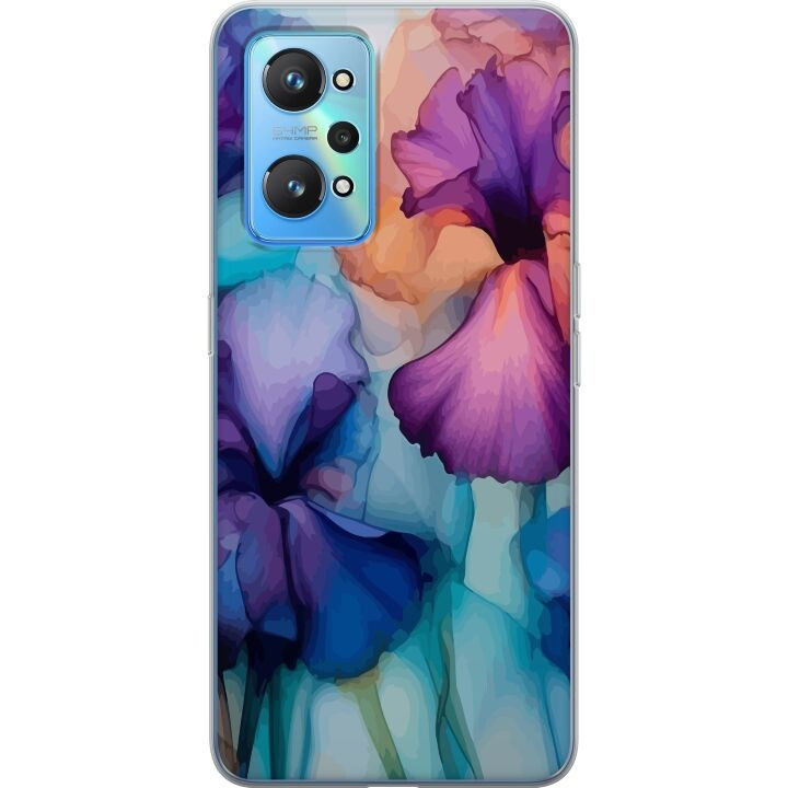 Mobiele hoes voor Realme GT Neo2 met Magische bloemen ontwerp in de groep SMARTPHONE & TABLETS / Mobielbescherming / Realme bij TP E-commerce Nordic AB (A58070)