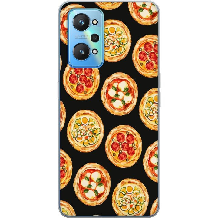 Mobiele hoes voor Realme GT Neo2 met Pizza ontwerp in de groep SMARTPHONE & TABLETS / Mobielbescherming / Realme bij TP E-commerce Nordic AB (A58080)