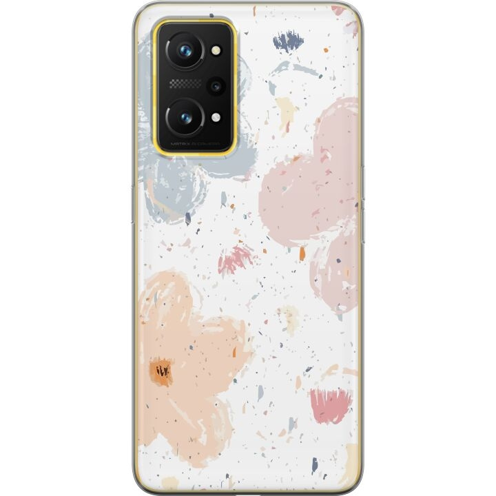 Mobiele hoes voor Realme GT Neo 3T met Bloemen ontwerp in de groep SMARTPHONE & TABLETS / Mobielbescherming / Realme bij TP E-commerce Nordic AB (A58106)