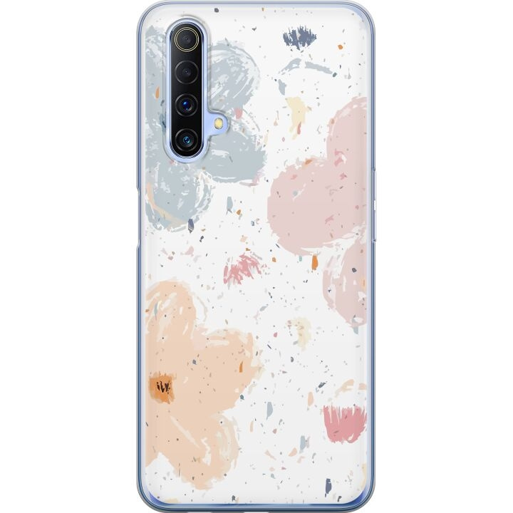 Mobiele hoes voor Realme X50 5G met Bloemen ontwerp in de groep SMARTPHONE & TABLETS / Mobielbescherming / Realme bij TP E-commerce Nordic AB (A58133)