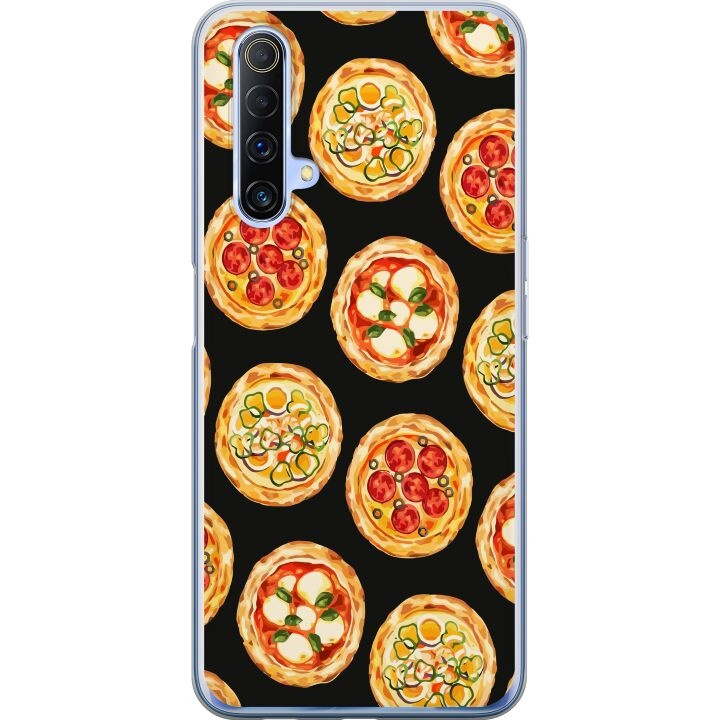 Mobiele hoes voor Realme X50 5G met Pizza ontwerp in de groep SMARTPHONE & TABLETS / Mobielbescherming / Realme bij TP E-commerce Nordic AB (A58134)