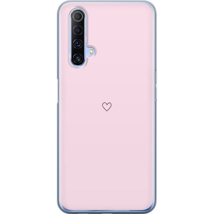 Mobiele hoes voor Realme X50 5G met Hart ontwerp in de groep SMARTPHONE & TABLETS / Mobielbescherming / Realme bij TP E-commerce Nordic AB (A58140)