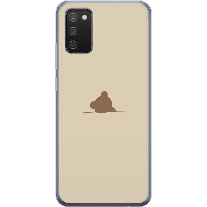 Mobiele hoes voor Samsung Galaxy A02s met Nalle ontwerp in de groep SMARTPHONE & TABLETS / Mobielbescherming / Samsung bij TP E-commerce Nordic AB (A58195)