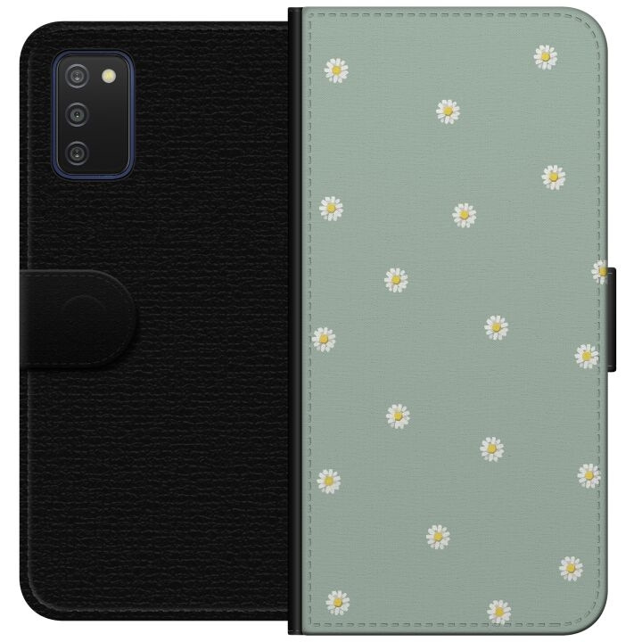 Portemonnee-hoesje voor Samsung Galaxy A03s met Priesterkragen ontwerp in de groep SMARTPHONE & TABLETS / Mobielbescherming / Samsung bij TP E-commerce Nordic AB (A58260)