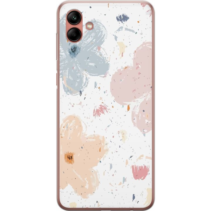 Mobiele hoes voor Samsung Galaxy A04 met Bloemen ontwerp in de groep SMARTPHONE & TABLETS / Mobielbescherming / Samsung bij TP E-commerce Nordic AB (A58322)