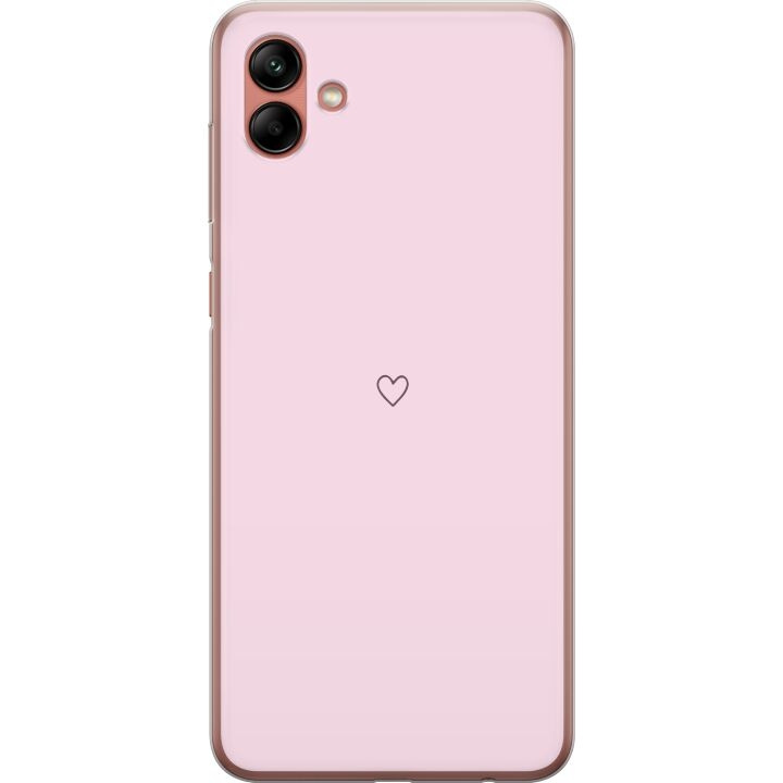 Mobiele hoes voor Samsung Galaxy A04 met Hart ontwerp in de groep SMARTPHONE & TABLETS / Mobielbescherming / Samsung bij TP E-commerce Nordic AB (A58329)