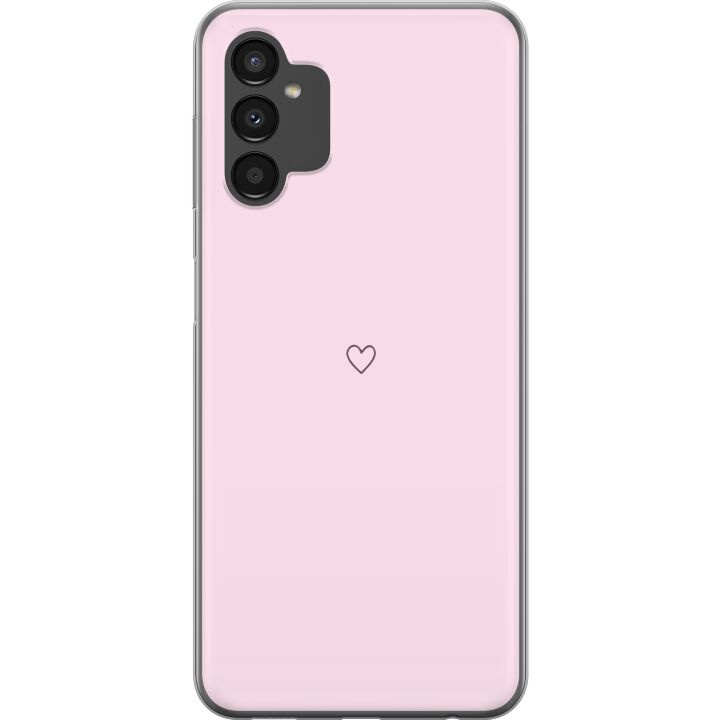 Mobiele hoes voor Samsung Galaxy A04s met Hart ontwerp in de groep SMARTPHONE & TABLETS / Mobielbescherming / Samsung bij TP E-commerce Nordic AB (A58356)