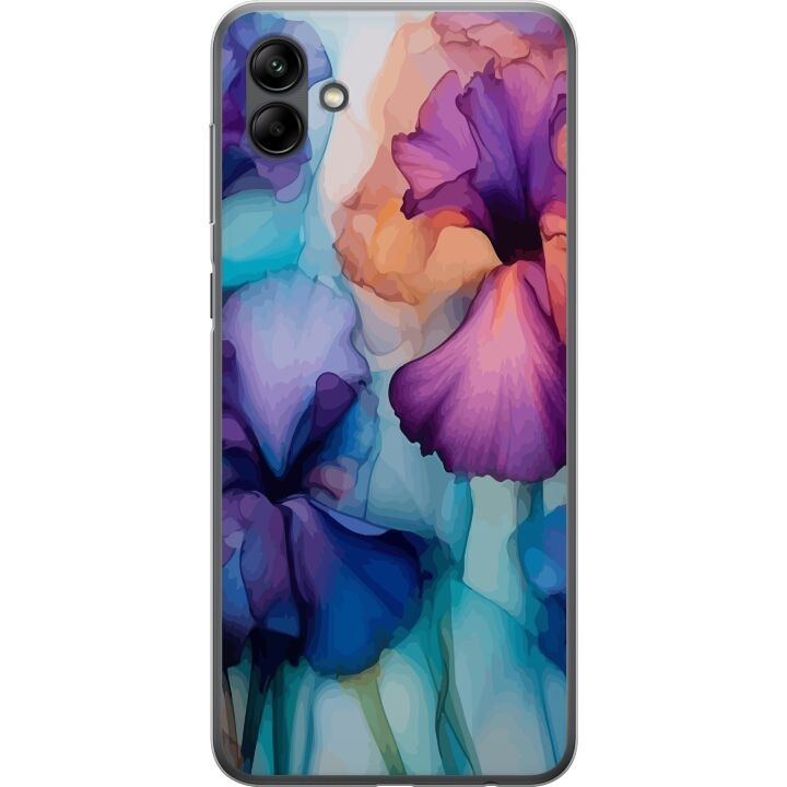 Mobiele hoes voor Samsung Galaxy A05 met Magische bloemen ontwerp in de groep SMARTPHONE & TABLETS / Mobielbescherming / Samsung bij TP E-commerce Nordic AB (A58394)