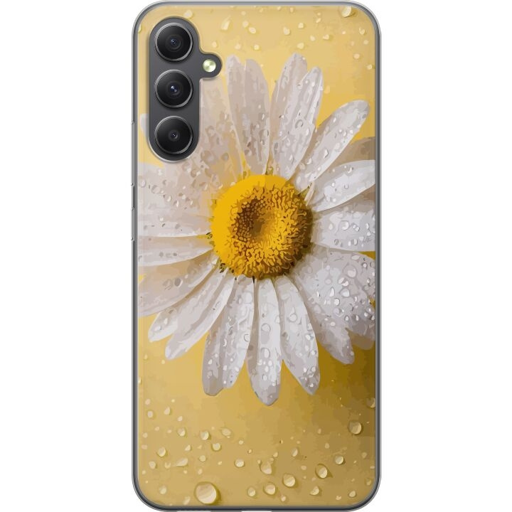 Mobiele hoes voor Samsung Galaxy A05s met Porseleinbloem ontwerp in de groep SMARTPHONE & TABLETS / Mobielbescherming / Samsung bij TP E-commerce Nordic AB (A58445)