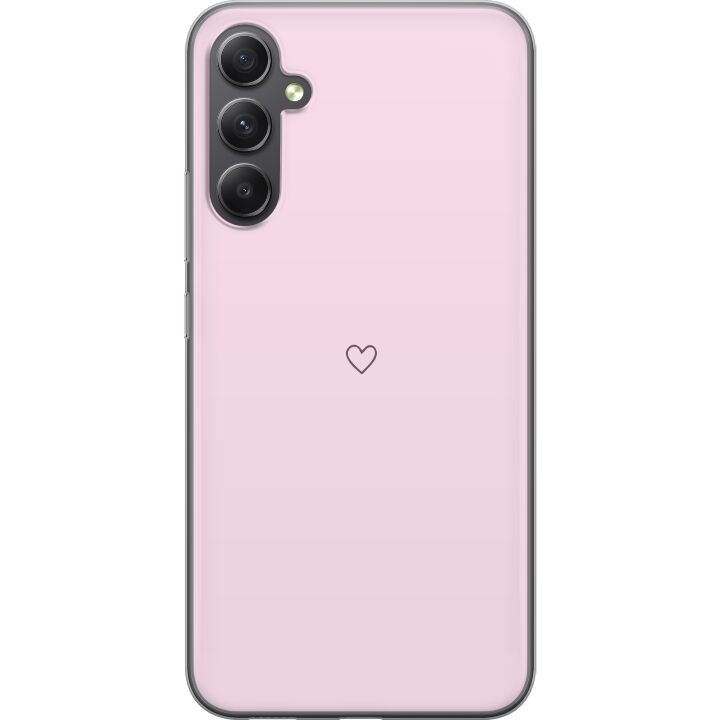 Mobiele hoes voor Samsung Galaxy A05s met Hart ontwerp in de groep SMARTPHONE & TABLETS / Mobielbescherming / Samsung bij TP E-commerce Nordic AB (A58464)