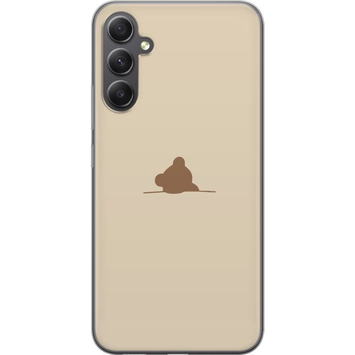 Mobiele hoes voor Samsung Galaxy A05s met Nalle ontwerp in de groep SMARTPHONE & TABLETS / Mobielbescherming / Samsung bij TP E-commerce Nordic AB (A58465)