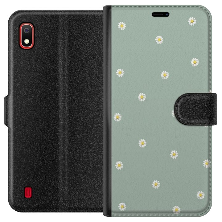 Portemonnee-hoesje voor Samsung Galaxy A10 met Priesterkragen ontwerp in de groep SMARTPHONE & TABLETS / Mobielbescherming / Samsung bij TP E-commerce Nordic AB (A58476)