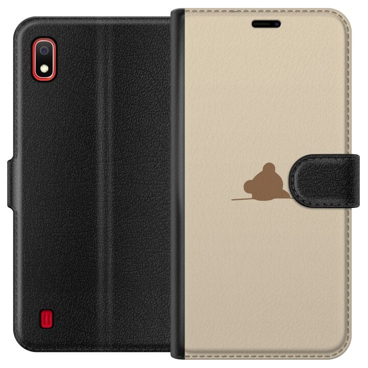 Portemonnee-hoesje voor Samsung Galaxy A10 met Nalle ontwerp in de groep SMARTPHONE & TABLETS / Mobielbescherming / Samsung bij TP E-commerce Nordic AB (A58492)