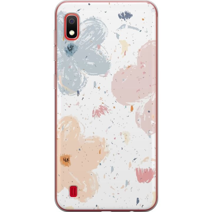 Mobiele hoes voor Samsung Galaxy A10 met Bloemen ontwerp in de groep SMARTPHONE & TABLETS / Mobielbescherming / Samsung bij TP E-commerce Nordic AB (A58511)