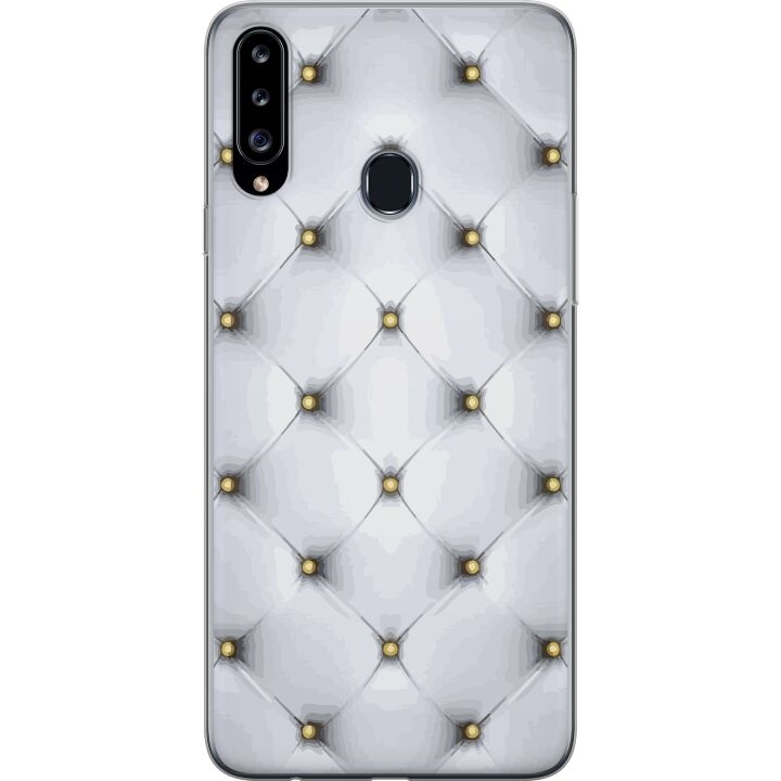 Mobiele hoes voor Samsung Galaxy A20s met Luxe ontwerp in de groep SMARTPHONE & TABLETS / Mobielbescherming / Samsung bij TP E-commerce Nordic AB (A58891)