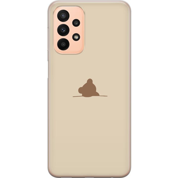 Mobiele hoes voor Samsung Galaxy A23 met Nalle ontwerp in de groep SMARTPHONE & TABLETS / Mobielbescherming / Samsung bij TP E-commerce Nordic AB (A59059)