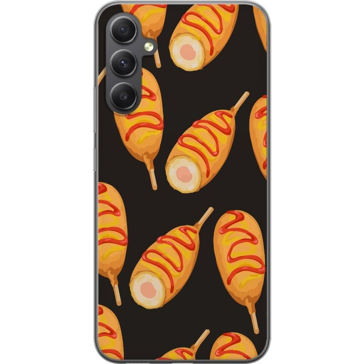 Mobiele hoes voor Samsung Galaxy A24 4G met Kippenpoot ontwerp in de groep SMARTPHONE & TABLETS / Mobielbescherming / Samsung bij TP E-commerce Nordic AB (A59129)