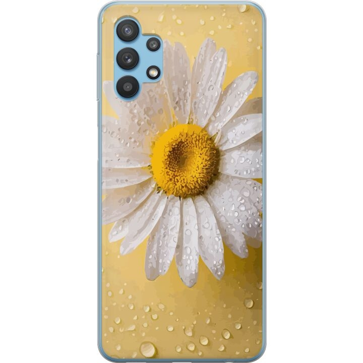 Mobiele hoes voor Samsung Galaxy A32 5G met Porseleinbloem ontwerp in de groep SMARTPHONE & TABLETS / Mobielbescherming / Samsung bij TP E-commerce Nordic AB (A59228)