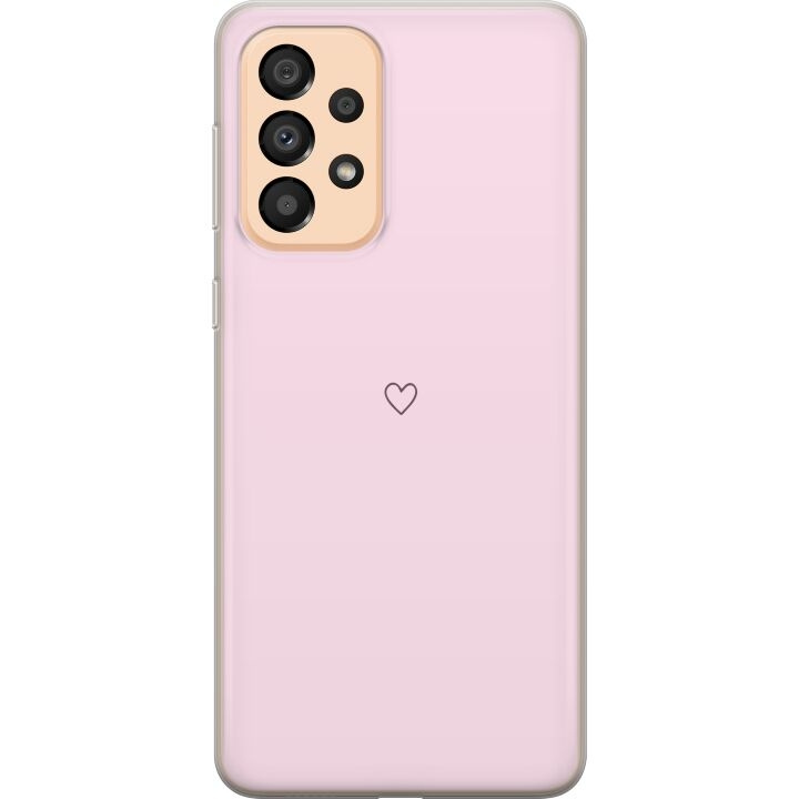 Mobiele hoes voor Samsung Galaxy A33 5G met Hart ontwerp in de groep SMARTPHONE & TABLETS / Mobielbescherming / Samsung bij TP E-commerce Nordic AB (A59301)