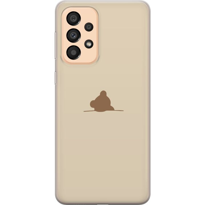 Mobiele hoes voor Samsung Galaxy A33 5G met Nalle ontwerp in de groep SMARTPHONE & TABLETS / Mobielbescherming / Samsung bij TP E-commerce Nordic AB (A59302)