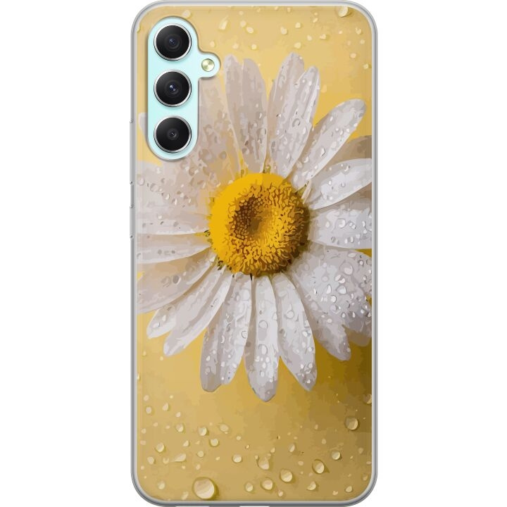 Mobiele hoes voor Samsung Galaxy A34 met Porseleinbloem ontwerp in de groep SMARTPHONE & TABLETS / Mobielbescherming / Samsung bij TP E-commerce Nordic AB (A59336)