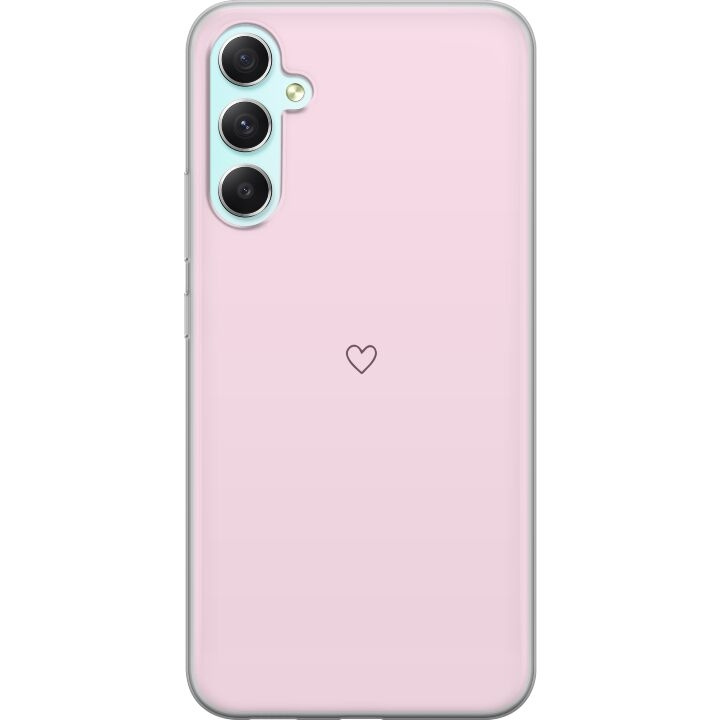 Mobiele hoes voor Samsung Galaxy A34 met Hart ontwerp in de groep SMARTPHONE & TABLETS / Mobielbescherming / Samsung bij TP E-commerce Nordic AB (A59355)