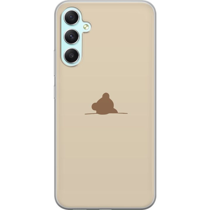 Mobiele hoes voor Samsung Galaxy A34 met Nalle ontwerp in de groep SMARTPHONE & TABLETS / Mobielbescherming / Samsung bij TP E-commerce Nordic AB (A59356)