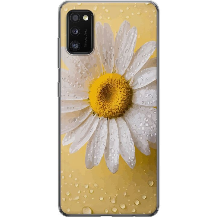 Mobiele hoes voor Samsung Galaxy A41 met Porseleinbloem ontwerp in de groep SMARTPHONE & TABLETS / Mobielbescherming / Samsung bij TP E-commerce Nordic AB (A59525)