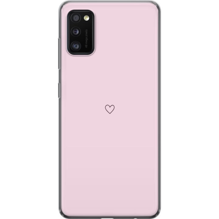 Mobiele hoes voor Samsung Galaxy A41 met Hart ontwerp in de groep SMARTPHONE & TABLETS / Mobielbescherming / Samsung bij TP E-commerce Nordic AB (A59544)