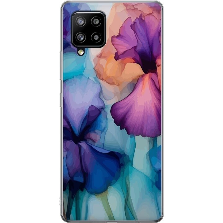 Mobiele hoes voor Samsung Galaxy A42 5G met Magische bloemen ontwerp in de groep SMARTPHONE & TABLETS / Mobielbescherming / Samsung bij TP E-commerce Nordic AB (A59582)