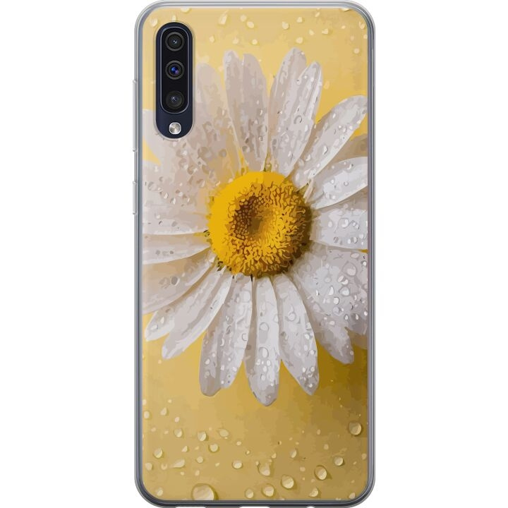 Mobiele hoes voor Samsung Galaxy A50 met Porseleinbloem ontwerp in de groep SMARTPHONE & TABLETS / Mobielbescherming / Samsung bij TP E-commerce Nordic AB (A59633)