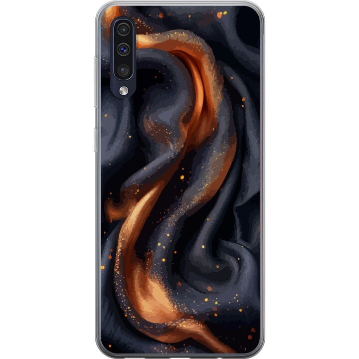 Mobiele hoes voor Samsung Galaxy A50 met Vurig zijde ontwerp in de groep SMARTPHONE & TABLETS / Mobielbescherming / Samsung bij TP E-commerce Nordic AB (A59634)