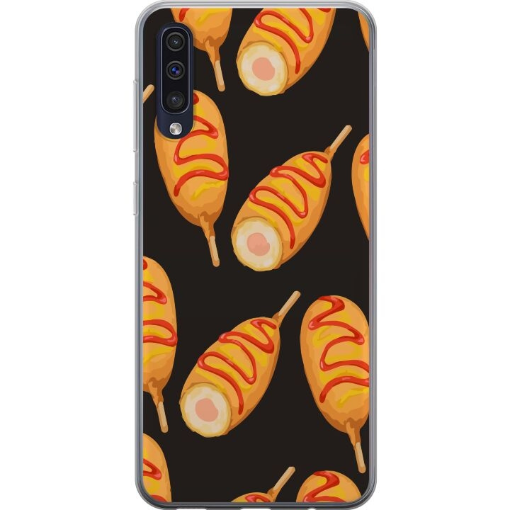 Mobiele hoes voor Samsung Galaxy A50 met Kippenpoot ontwerp in de groep SMARTPHONE & TABLETS / Mobielbescherming / Samsung bij TP E-commerce Nordic AB (A59642)