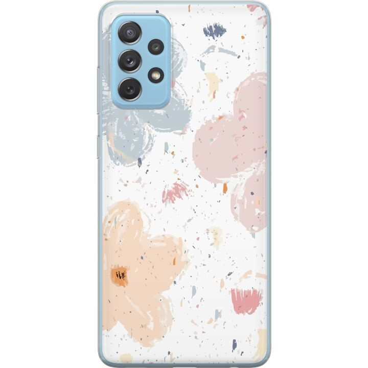 Mobiele hoes voor Samsung Galaxy A52 5G met Bloemen ontwerp in de groep SMARTPHONE & TABLETS / Mobielbescherming / Samsung bij TP E-commerce Nordic AB (A59753)