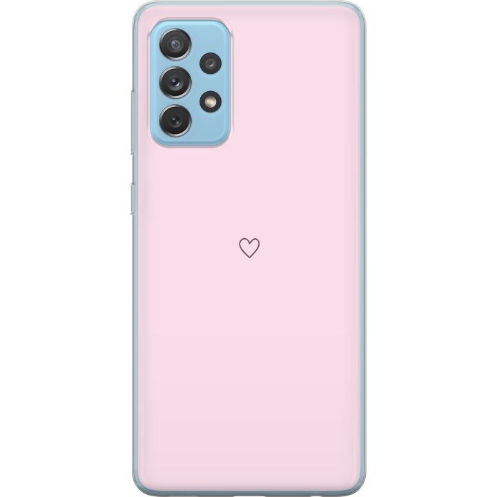 Mobiele hoes voor Samsung Galaxy A52 5G met Hart ontwerp in de groep SMARTPHONE & TABLETS / Mobielbescherming / Samsung bij TP E-commerce Nordic AB (A59760)