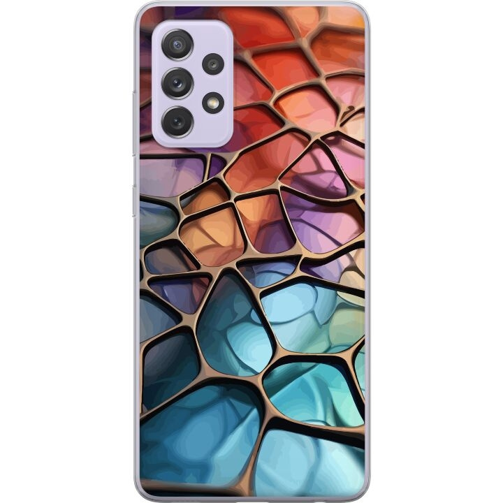 Mobiele hoes voor Samsung Galaxy A52s 5G met Metallic patroon ontwerp in de groep SMARTPHONE & TABLETS / Mobielbescherming / Samsung bij TP E-commerce Nordic AB (A59805)