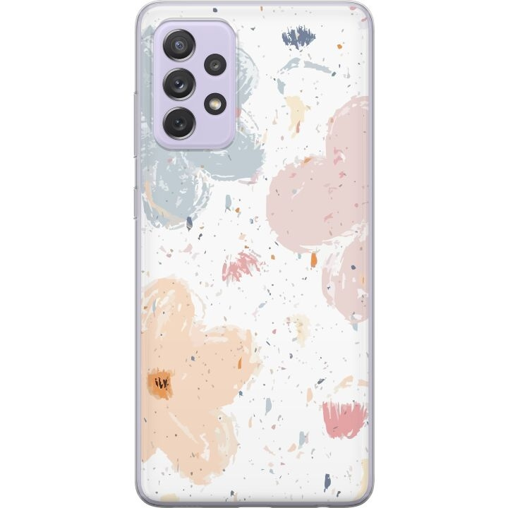 Mobiele hoes voor Samsung Galaxy A52s 5G met Bloemen ontwerp in de groep SMARTPHONE & TABLETS / Mobielbescherming / Samsung bij TP E-commerce Nordic AB (A59807)