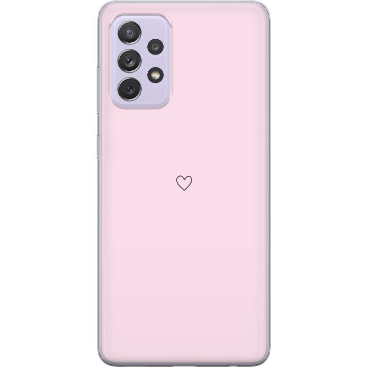 Mobiele hoes voor Samsung Galaxy A52s 5G met Hart ontwerp in de groep SMARTPHONE & TABLETS / Mobielbescherming / Samsung bij TP E-commerce Nordic AB (A59814)