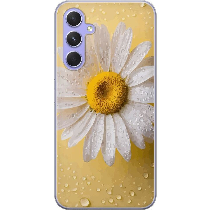 Mobiele hoes voor Samsung Galaxy A54 met Porseleinbloem ontwerp in de groep SMARTPHONE & TABLETS / Mobielbescherming / Samsung bij TP E-commerce Nordic AB (A59903)