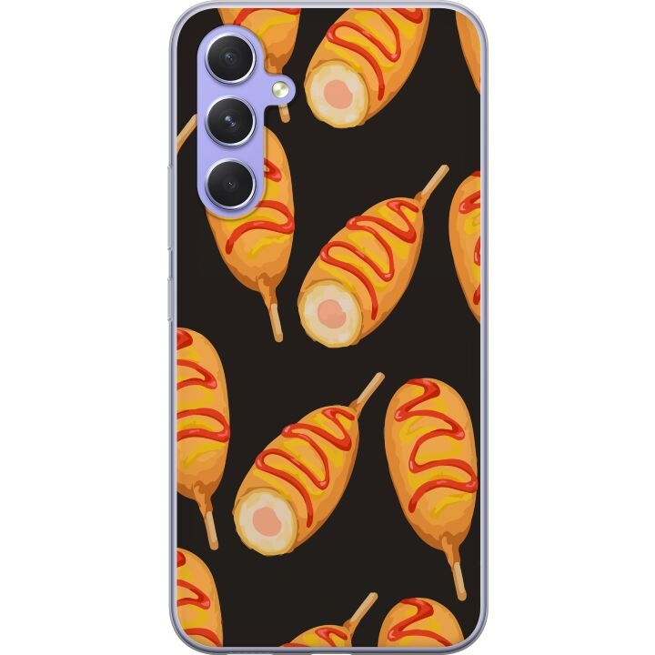 Mobiele hoes voor Samsung Galaxy A54 met Kippenpoot ontwerp in de groep SMARTPHONE & TABLETS / Mobielbescherming / Samsung bij TP E-commerce Nordic AB (A59912)