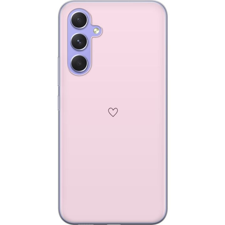 Mobiele hoes voor Samsung Galaxy A54 met Hart ontwerp in de groep SMARTPHONE & TABLETS / Mobielbescherming / Samsung bij TP E-commerce Nordic AB (A59922)