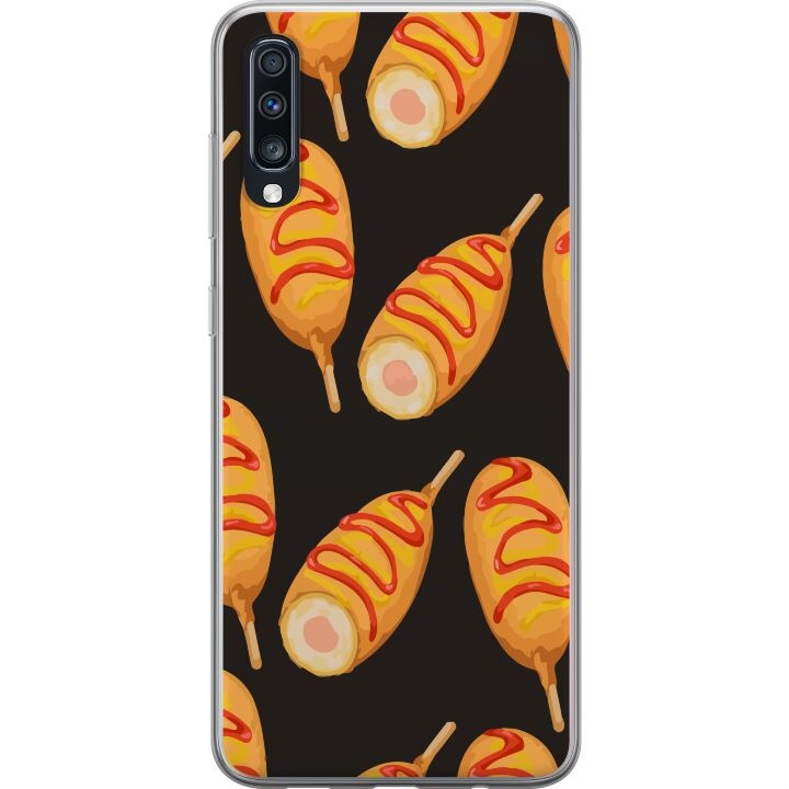 Mobiele hoes voor Samsung Galaxy A70 met Kippenpoot ontwerp in de groep SMARTPHONE & TABLETS / Mobielbescherming / Samsung bij TP E-commerce Nordic AB (A60020)