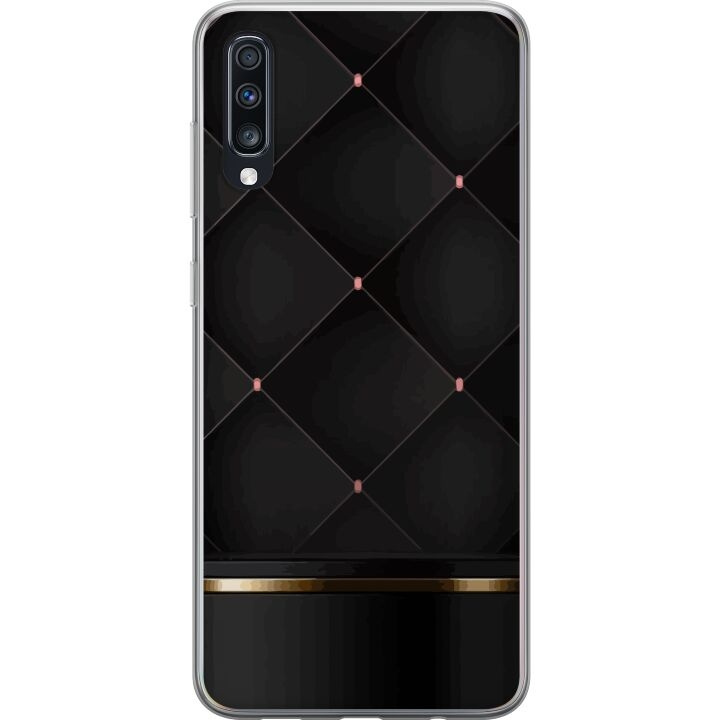 Mobiele hoes voor Samsung Galaxy A70 met Luxe lijn ontwerp in de groep SMARTPHONE & TABLETS / Mobielbescherming / Samsung bij TP E-commerce Nordic AB (A60026)