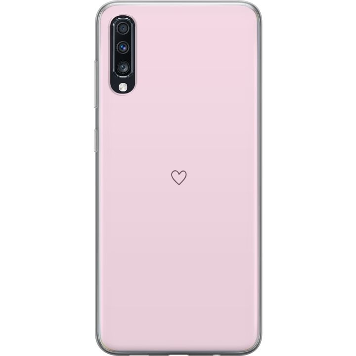 Mobiele hoes voor Samsung Galaxy A70 met Hart ontwerp in de groep SMARTPHONE & TABLETS / Mobielbescherming / Samsung bij TP E-commerce Nordic AB (A60030)